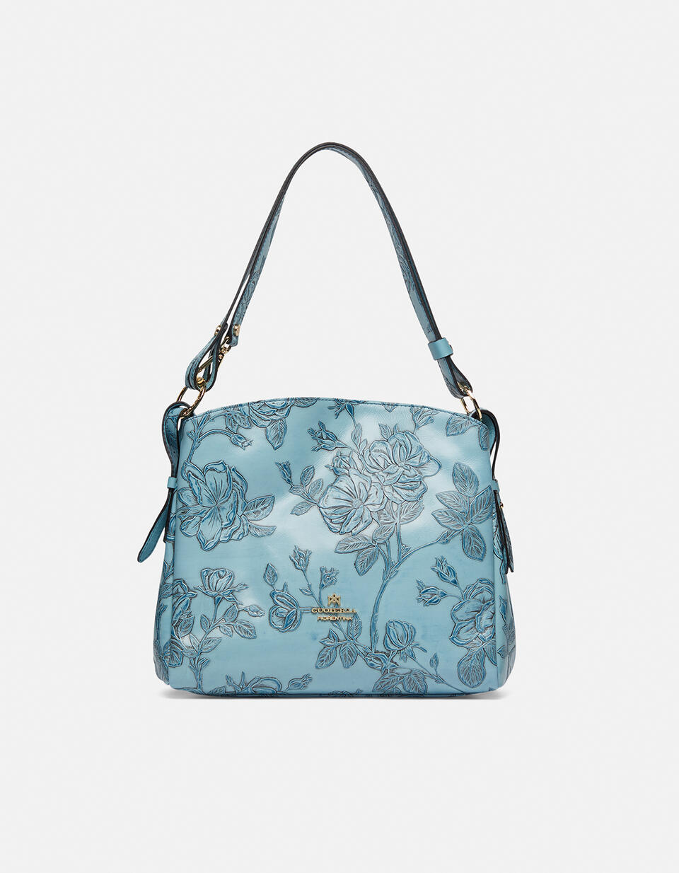 Hobo Light blue  - Shoulder Bags - Women's Bags - Bags - Cuoieria Fiorentina