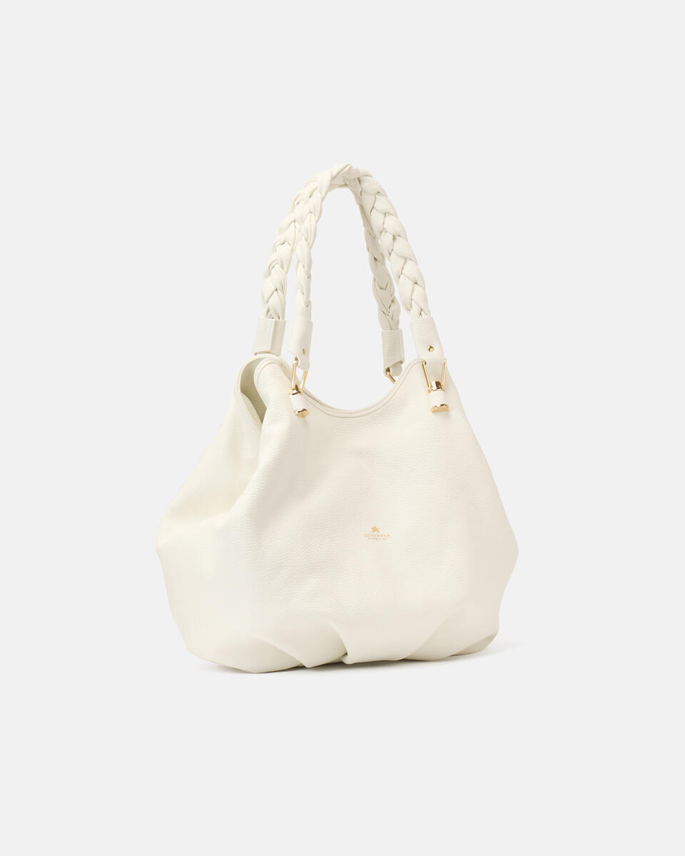SHOPPING BAG White  - Cuoieria Fiorentina