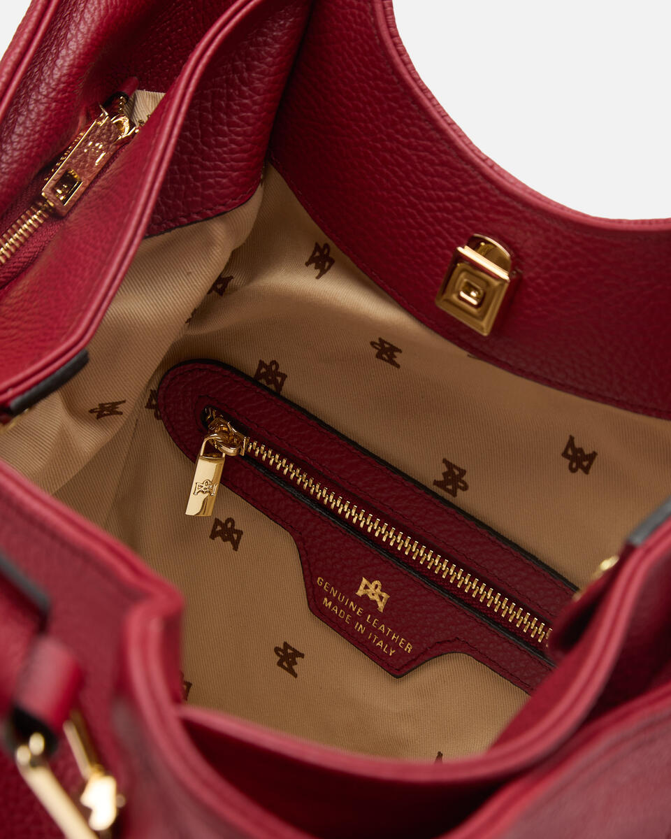 SHOPPING BAG Cherry  - Cuoieria Fiorentina