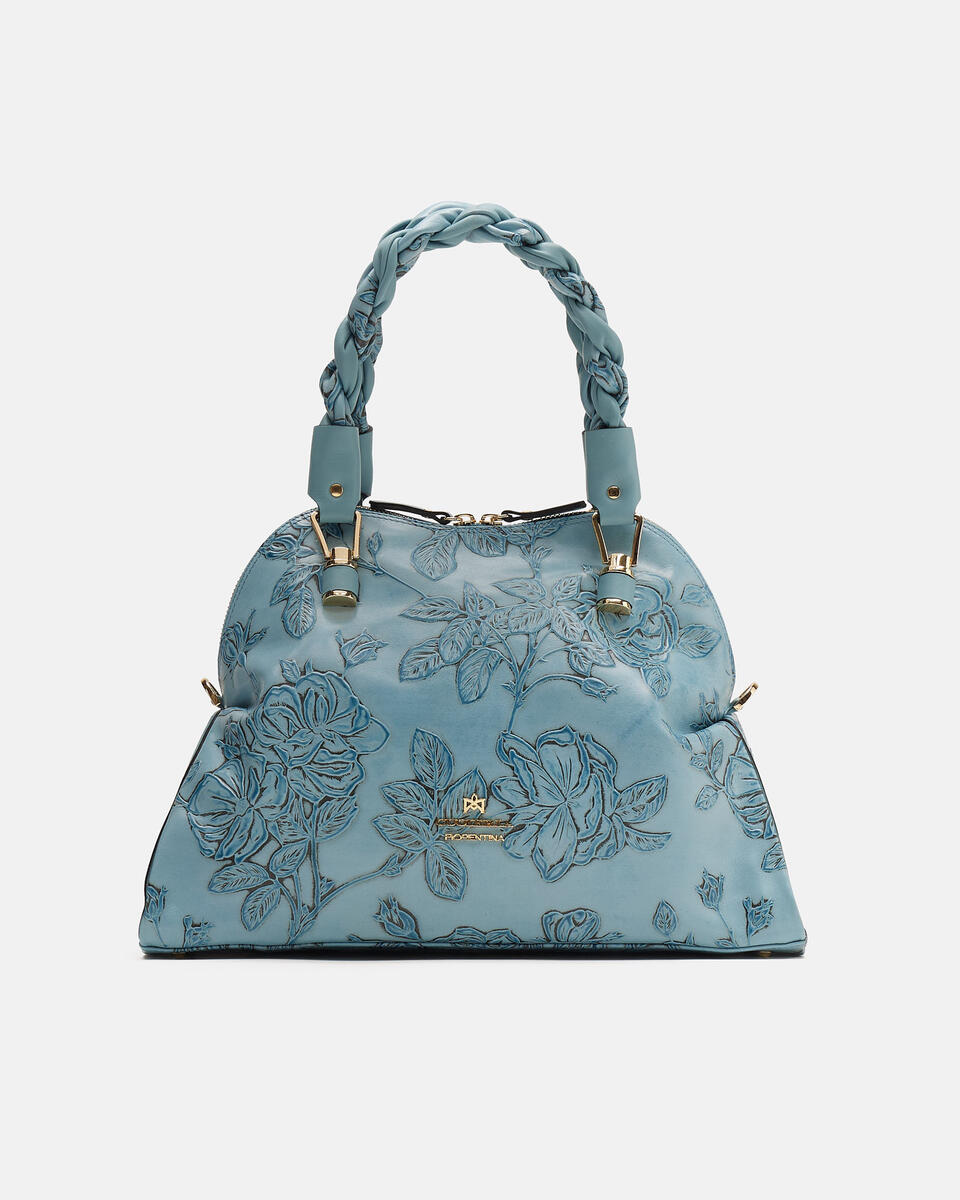 Tote bag Light blue  - Tote Bag - Women's Bags - Bags - Cuoieria Fiorentina