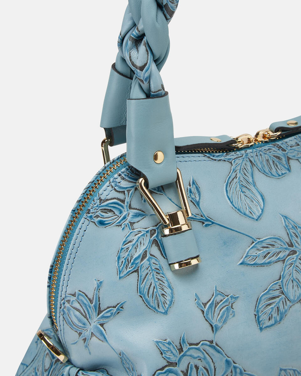 Tote bag Light blue  - Tote Bag - Women's Bags - Bags - Cuoieria Fiorentina