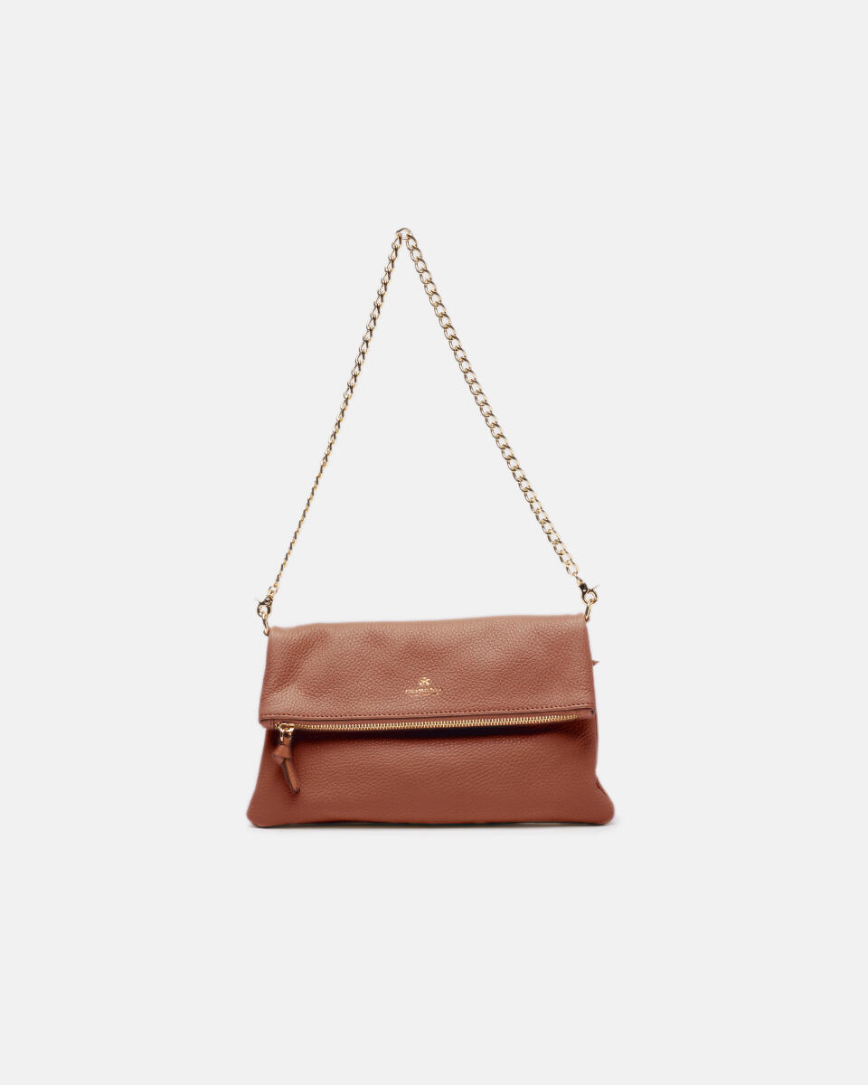 Shoulder bag with two straps - Crossbody Bags - WOMEN'S BAGS | bags CARAMEL - Crossbody Bags - WOMEN'S BAGS | bagsCuoieria Fiorentina
