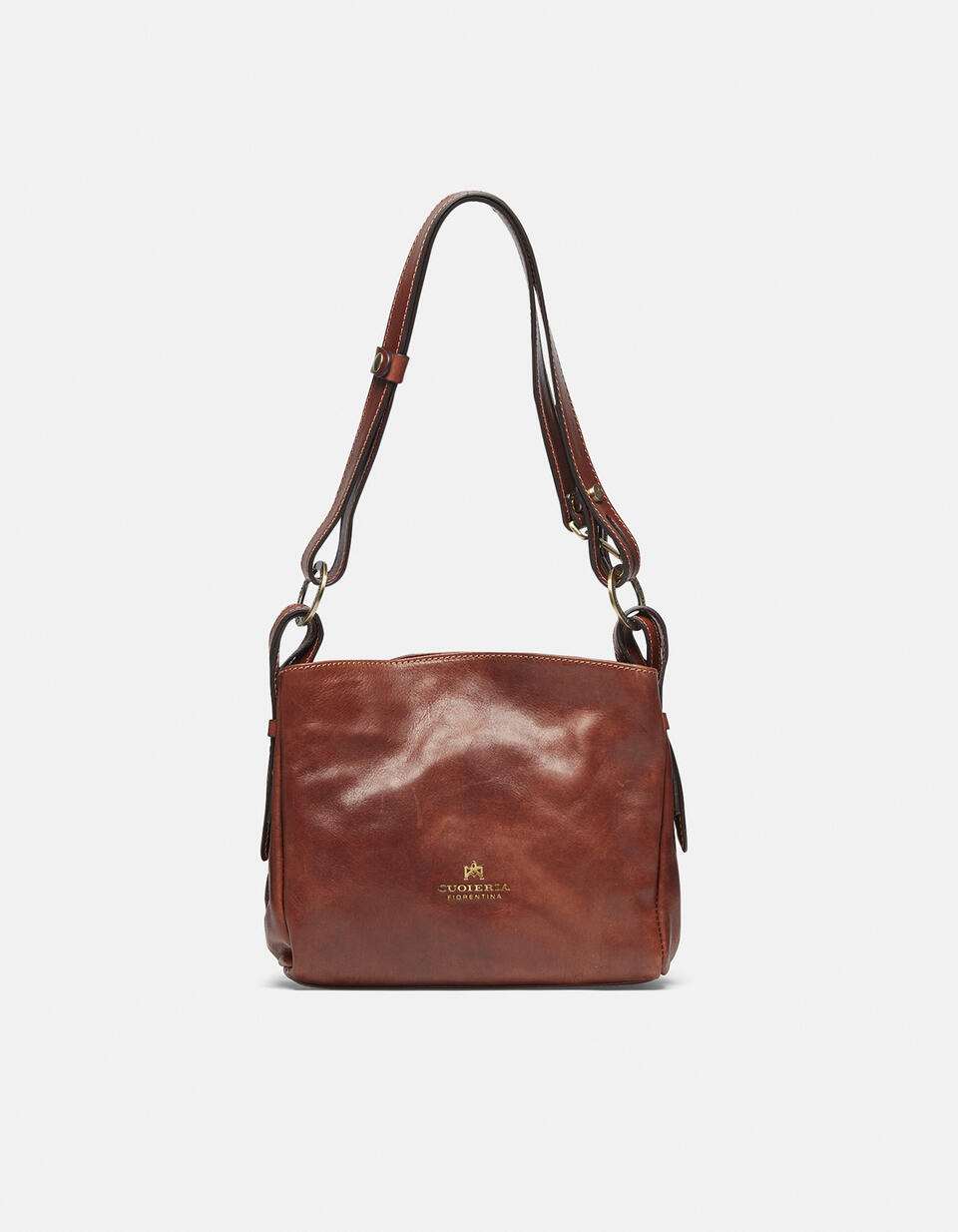 Tokyo leather shoulder bag - Shoulder Bags - WOMEN'S BAGS | bags MARRONE - Shoulder Bags - WOMEN'S BAGS | bagsCuoieria Fiorentina