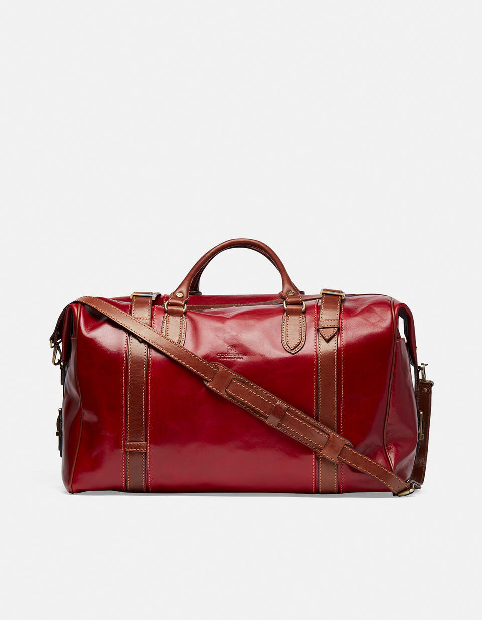Leather travel bag with two handles - Luggage | TRAVEL BAGS ROSSOBICOLORE - Luggage | TRAVEL BAGSCuoieria Fiorentina