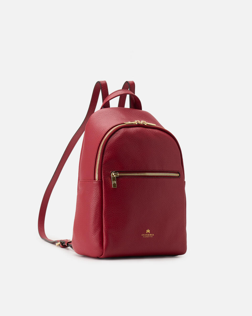 Small backpack Cherry  - Cuoieria Fiorentina