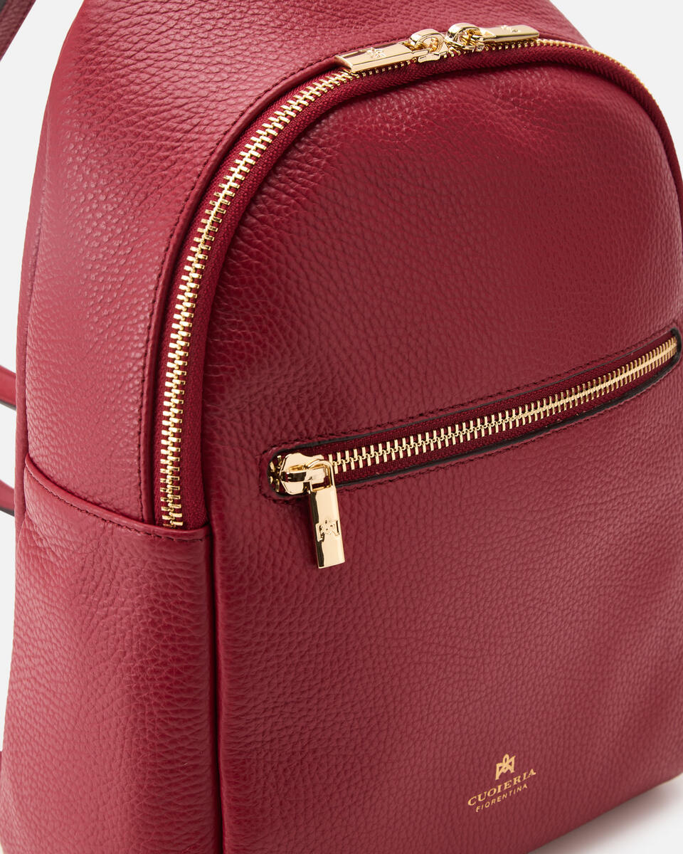 Small backpack Cherry  - Cuoieria Fiorentina