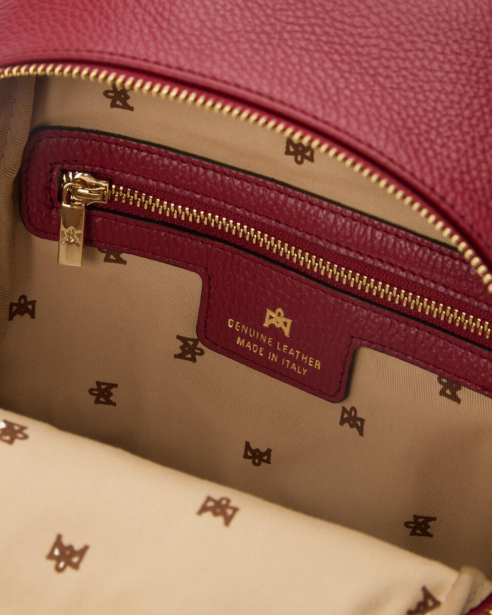 Small backpack Cherry  - Cuoieria Fiorentina