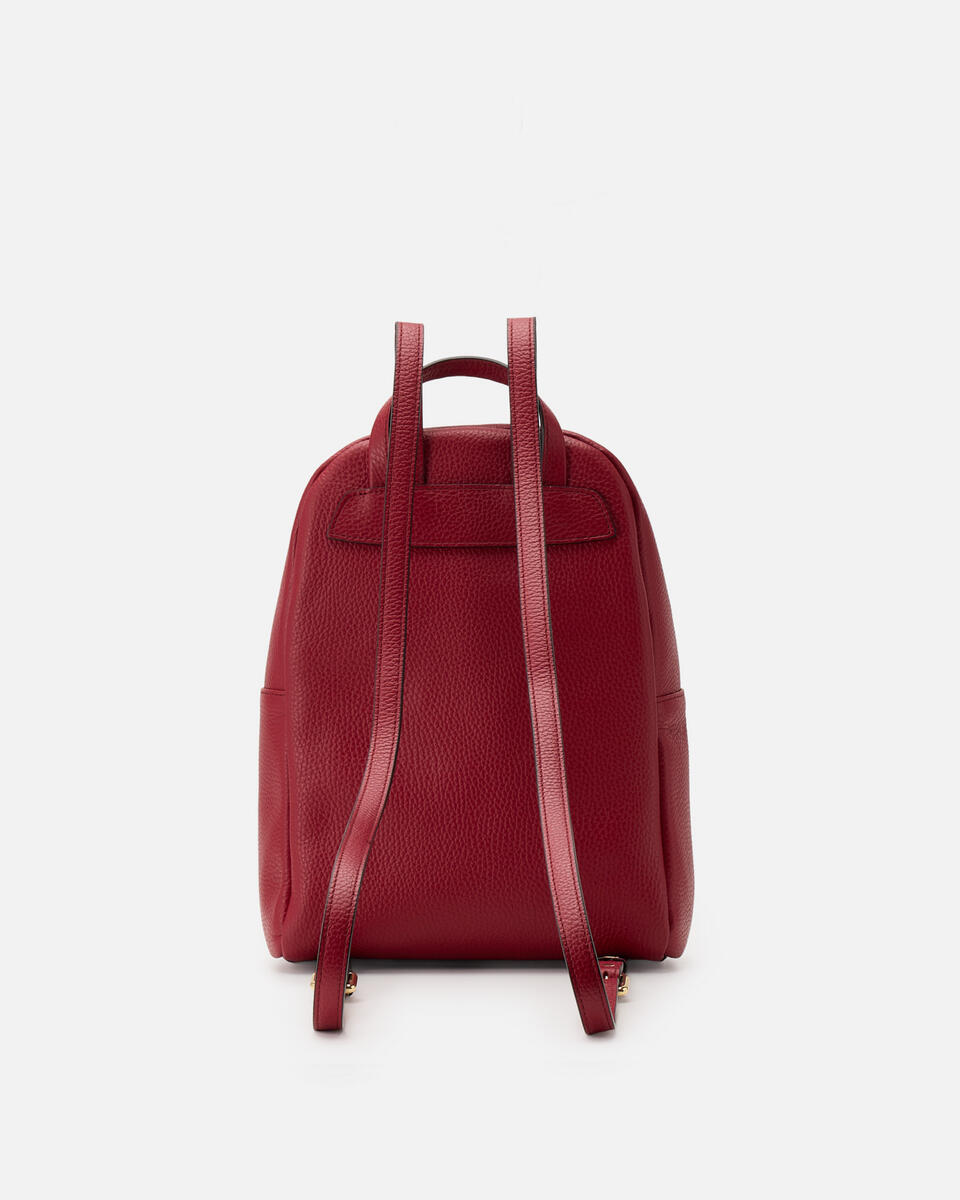 Small backpack Cherry  - Cuoieria Fiorentina
