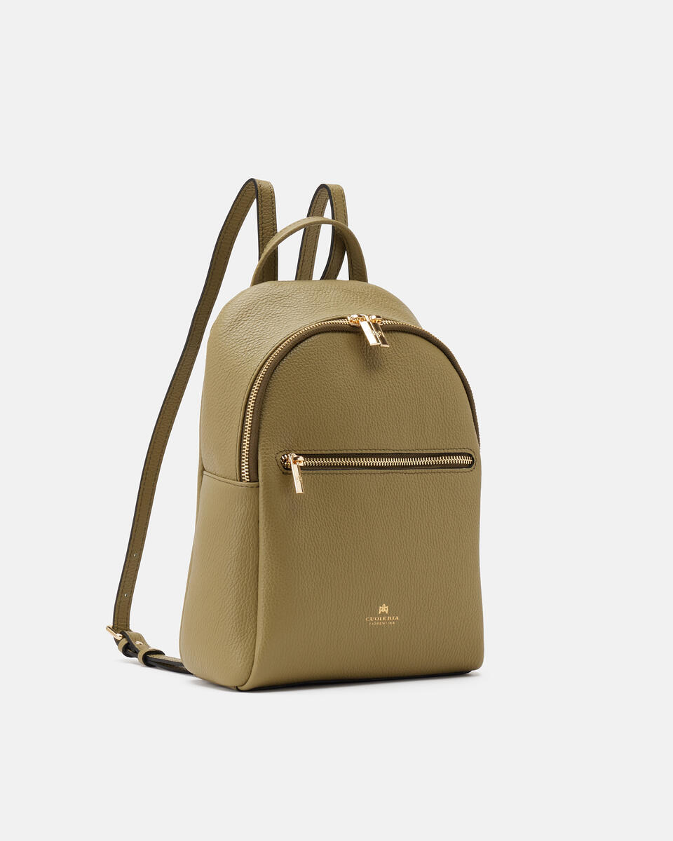 Small backpack Olive  - Backpacks - Women's Bags - Bags - Cuoieria Fiorentina