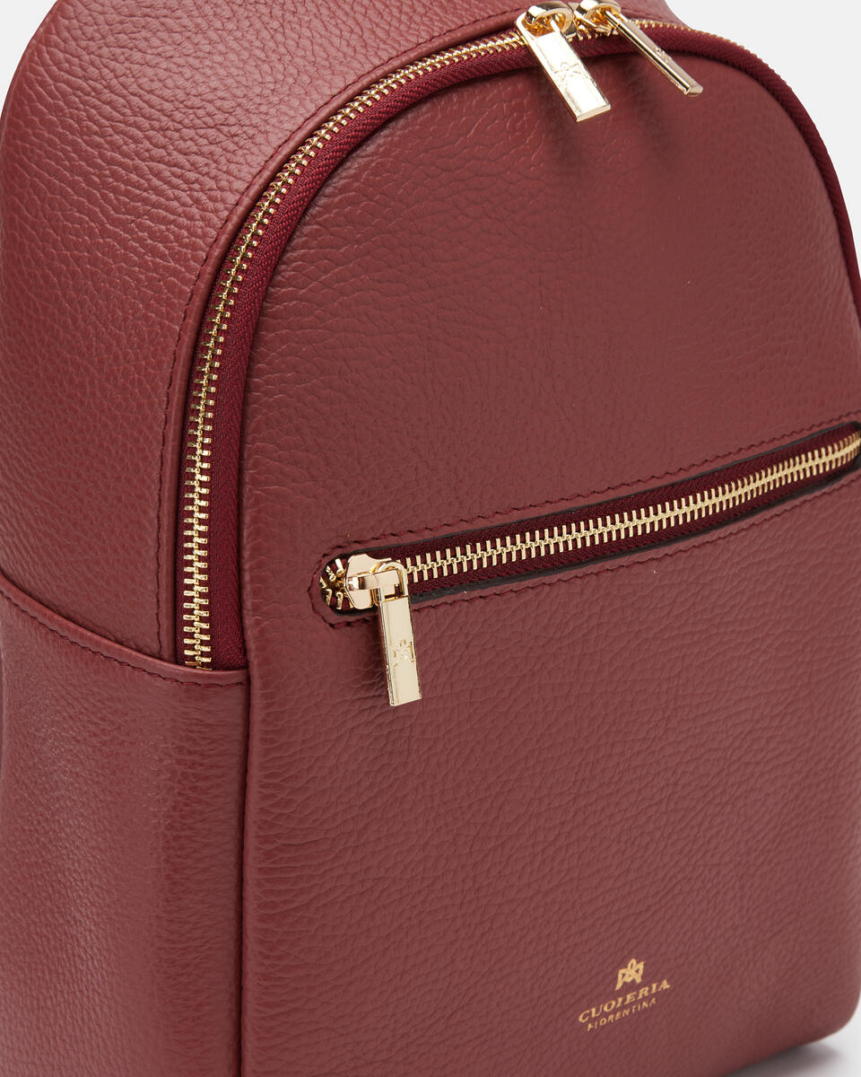 Small backpack Rosewood  - Cuoieria Fiorentina