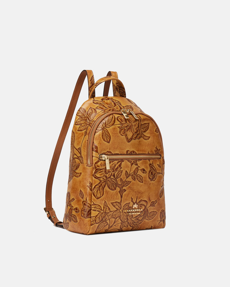 Small backpack Beige  - Backpacks - Women's Bags - Bags - Cuoieria Fiorentina