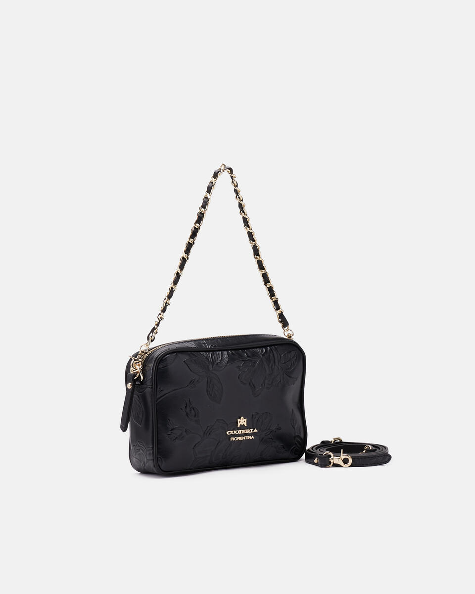 Camera bag Black  - Crossbody Bags - Women's Bags - Bags - Cuoieria Fiorentina