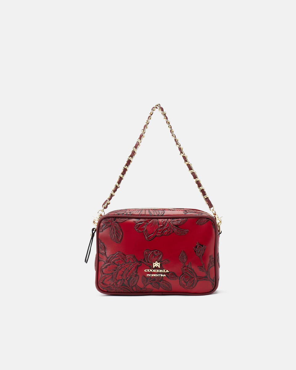 Mini shoulder bag with two shoulder straps - Crossbody Bags - WOMEN'S BAGS | bags ROSSO - Crossbody Bags - WOMEN'S BAGS | bagsCuoieria Fiorentina
