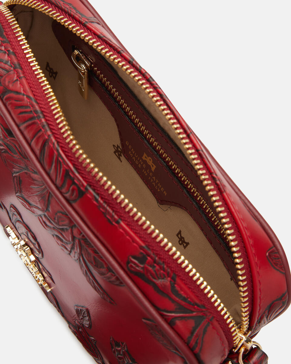 Camera bag Red  - Mini Bags - Women's Bags - Bags - Cuoieria Fiorentina