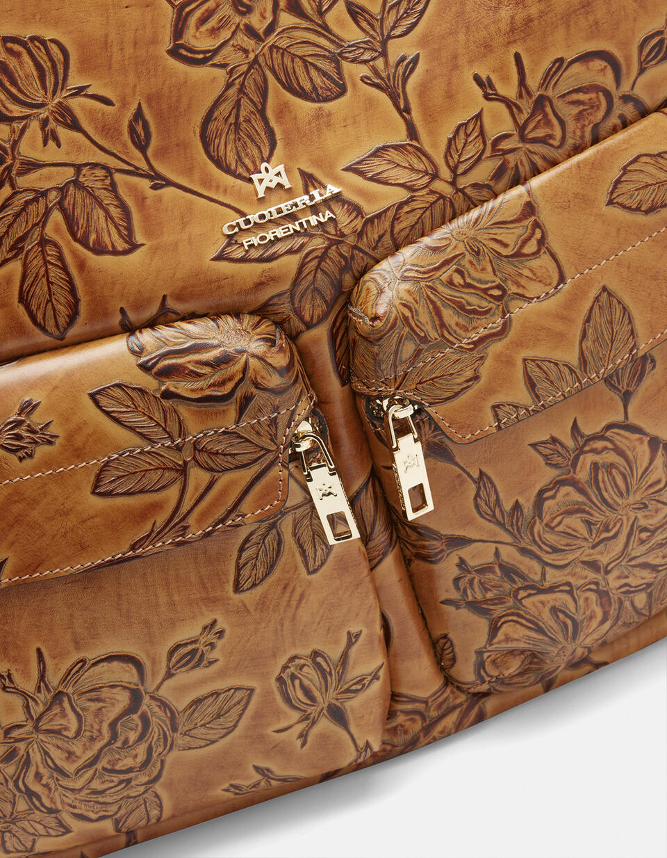 Mimi borsa a sacca grande con tracolla estensibile Beige  - Borse A Spalla - Borse Donna - Borse - Cuoieria Fiorentina