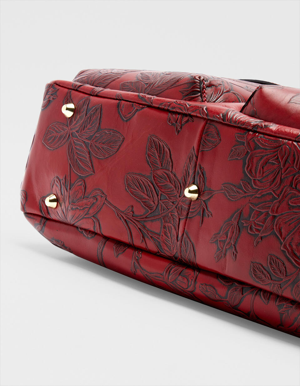 Mimi borsa a sacca grande con tracolla estensibile Rosso  - Borse A Spalla - Borse Donna - Borse - Cuoieria Fiorentina