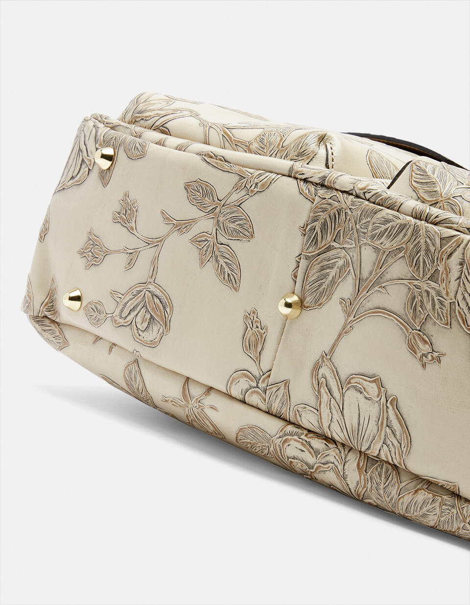 Mimi borsa a sacca grande con tracolla estensibile Taupe  - Borse A Spalla - Borse Donna - Borse - Cuoieria Fiorentina