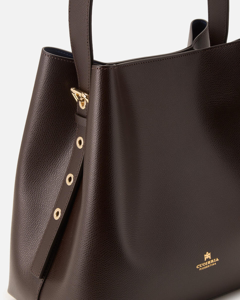 Bucket bag Dark brown  - Cuoieria Fiorentina
