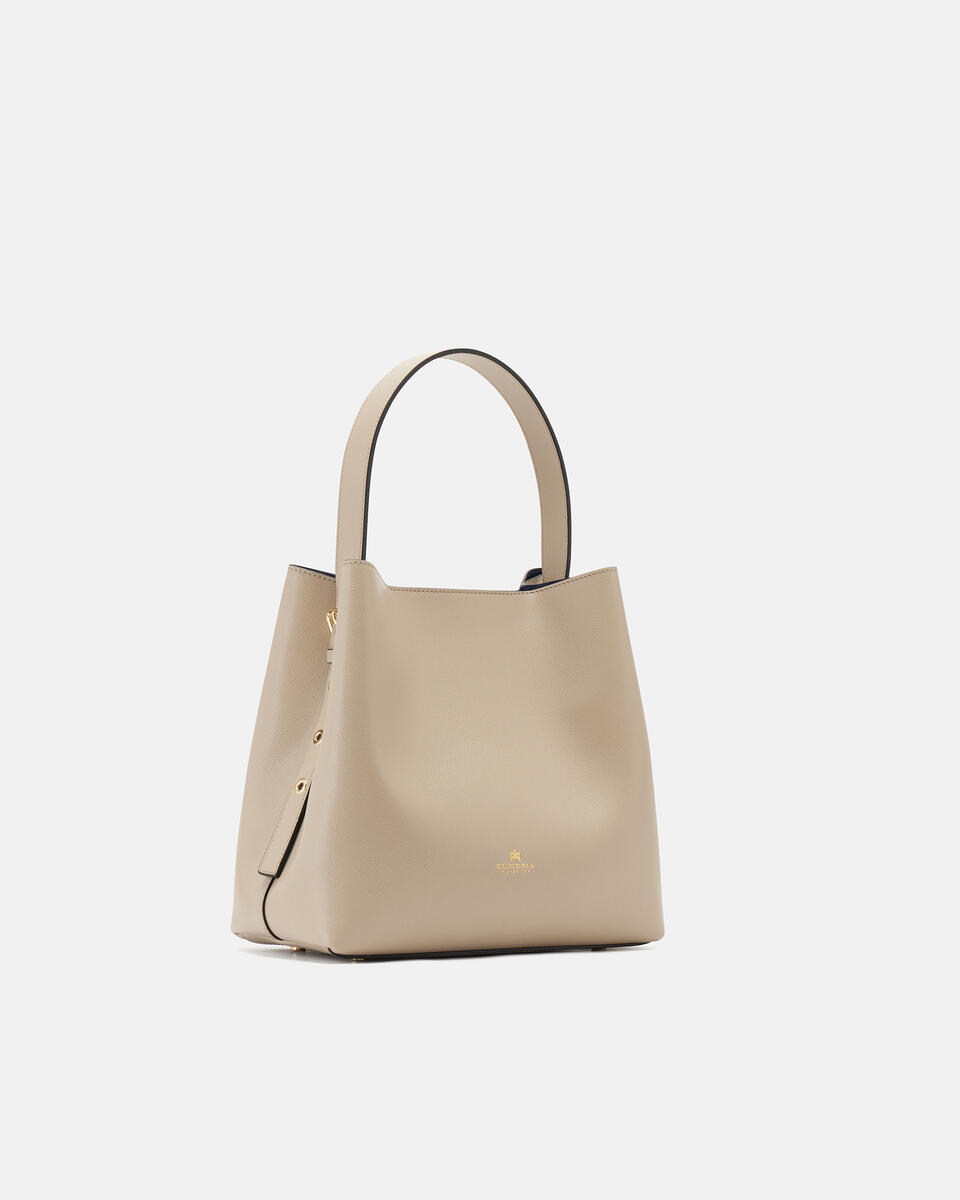 Bucket bag Taupe  - Bucket Bags - Women's Bags - Bags - Cuoieria Fiorentina