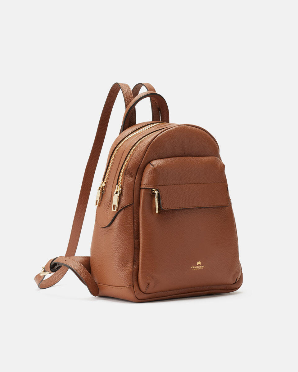 Backpack Caramel  - Bags And Backpacks - Travel - Cuoieria Fiorentina