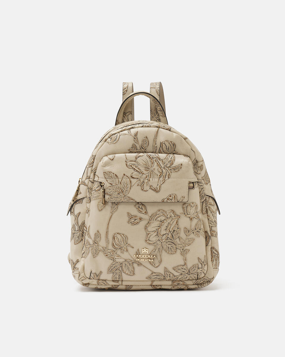 Backpack Taupe  - Bags And Backpacks - Travel - Cuoieria Fiorentina