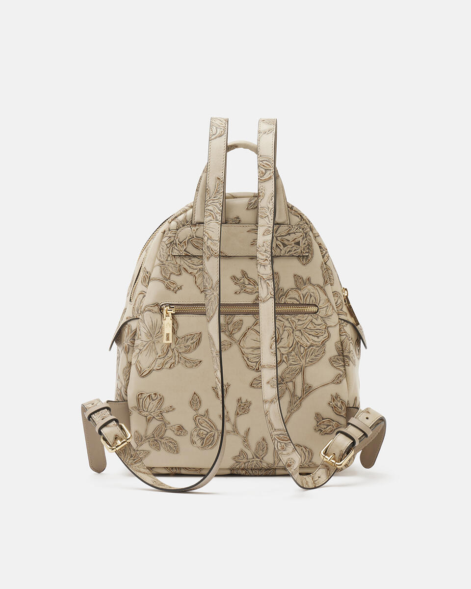 Backpack Taupe  - Bags And Backpacks - Travel - Cuoieria Fiorentina