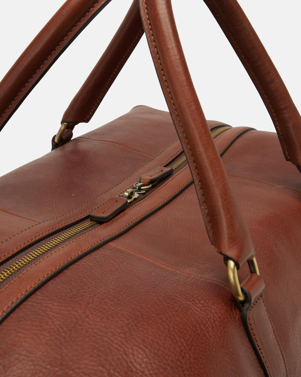 WEEKENDER Brown  - Bags And Backpacks - Travel - Cuoieria Fiorentina