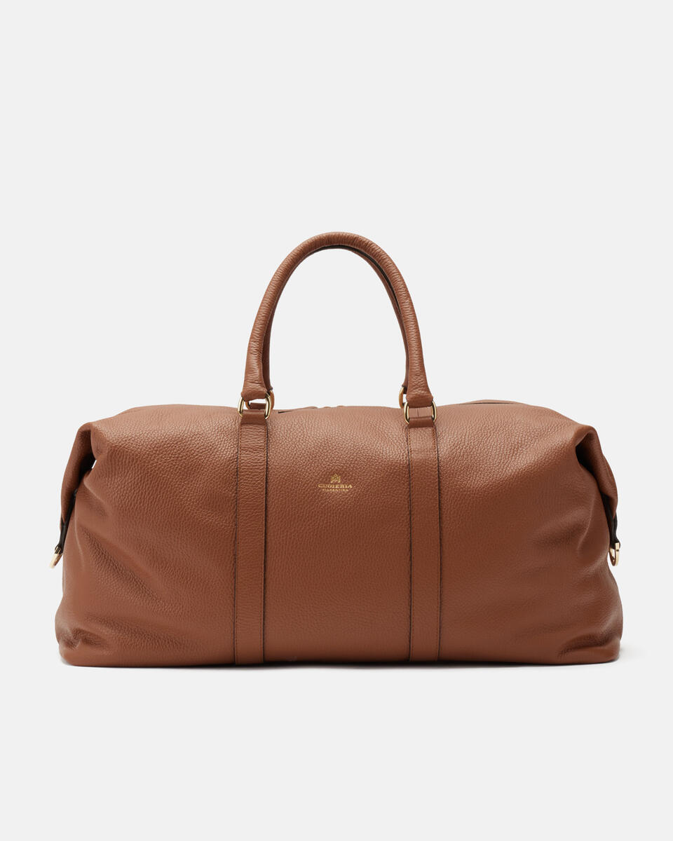 Weekender Caramel  - Bags And Backpacks - Travel - Cuoieria Fiorentina