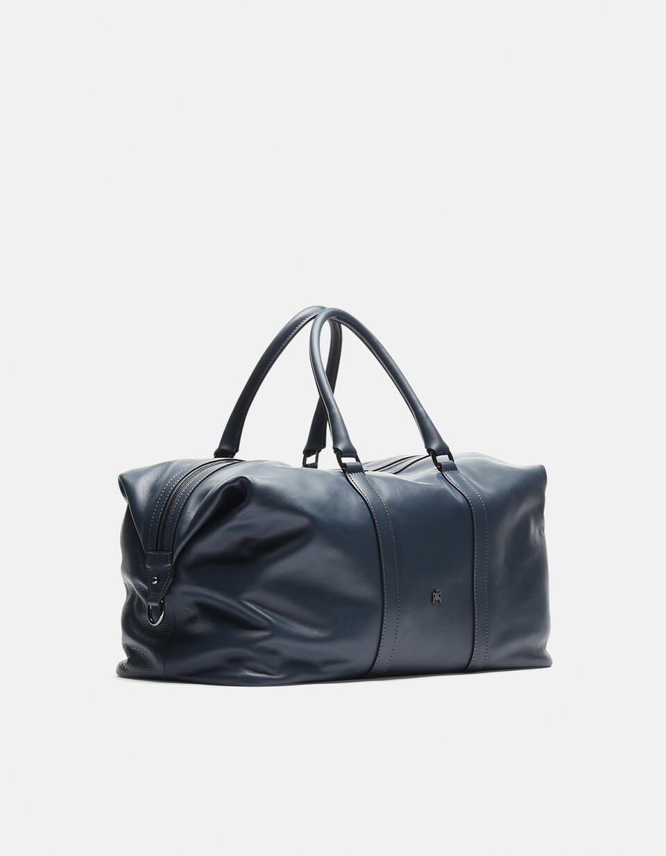 Weekender BLUTAUPE  - Luggage - Travel Bags - Cuoieria Fiorentina