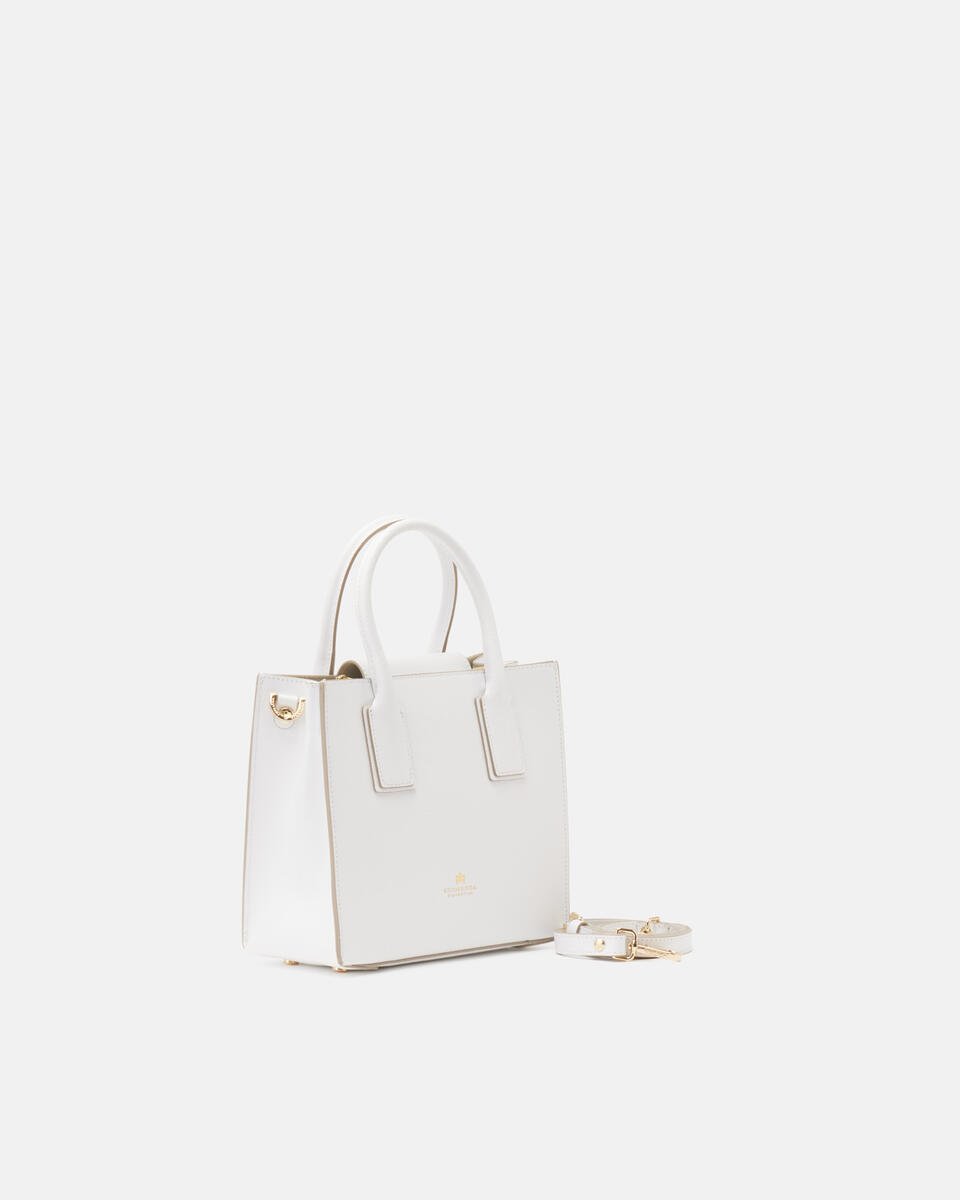 Small tote bag White  - Tote Bag - Women's Bags - Bags - Cuoieria Fiorentina