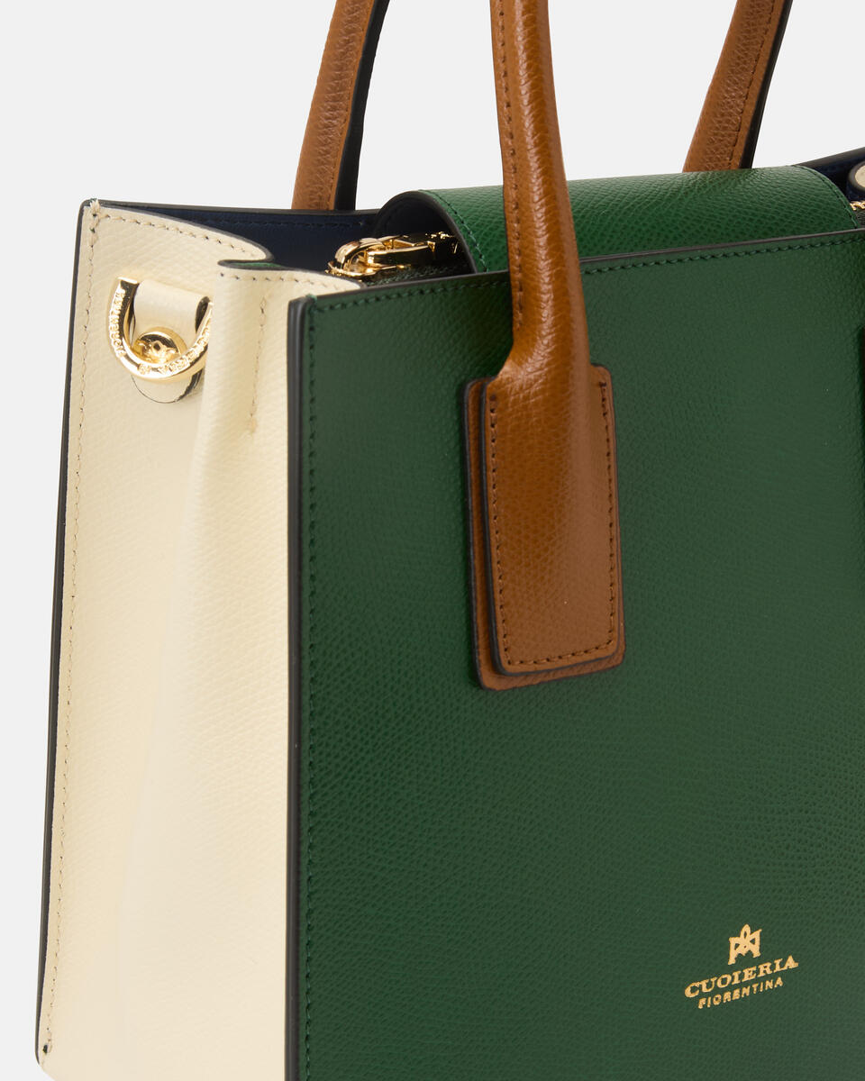 small tote bag Aloeproseccolion  - Mini Bags - Women's Bags - Bags - Cuoieria Fiorentina