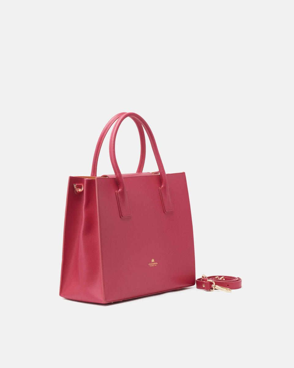 Tote bag Fuchsia   - Tote Bag - Women's Bags - Bags - Cuoieria Fiorentina