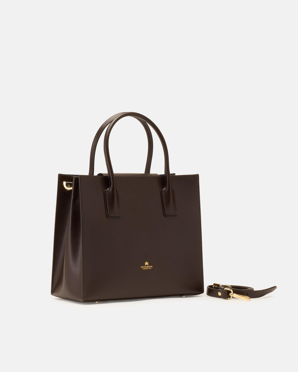 Tote bag Dark brown  - Cuoieria Fiorentina