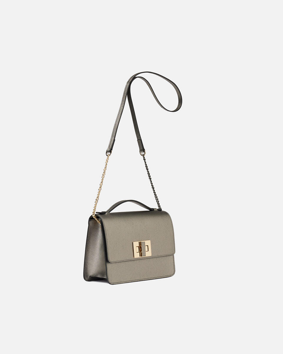 Clutch Steel  - Clutch Bags - Women's Bags - Bags - Cuoieria Fiorentina