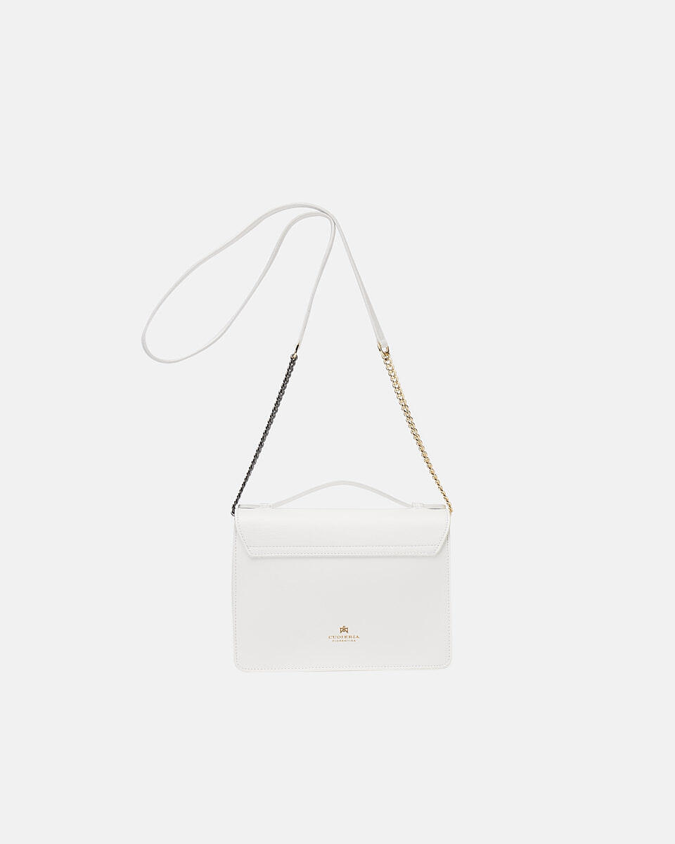 Clutch White  - Clutch Bags - Women's Bags - Bags - Cuoieria Fiorentina