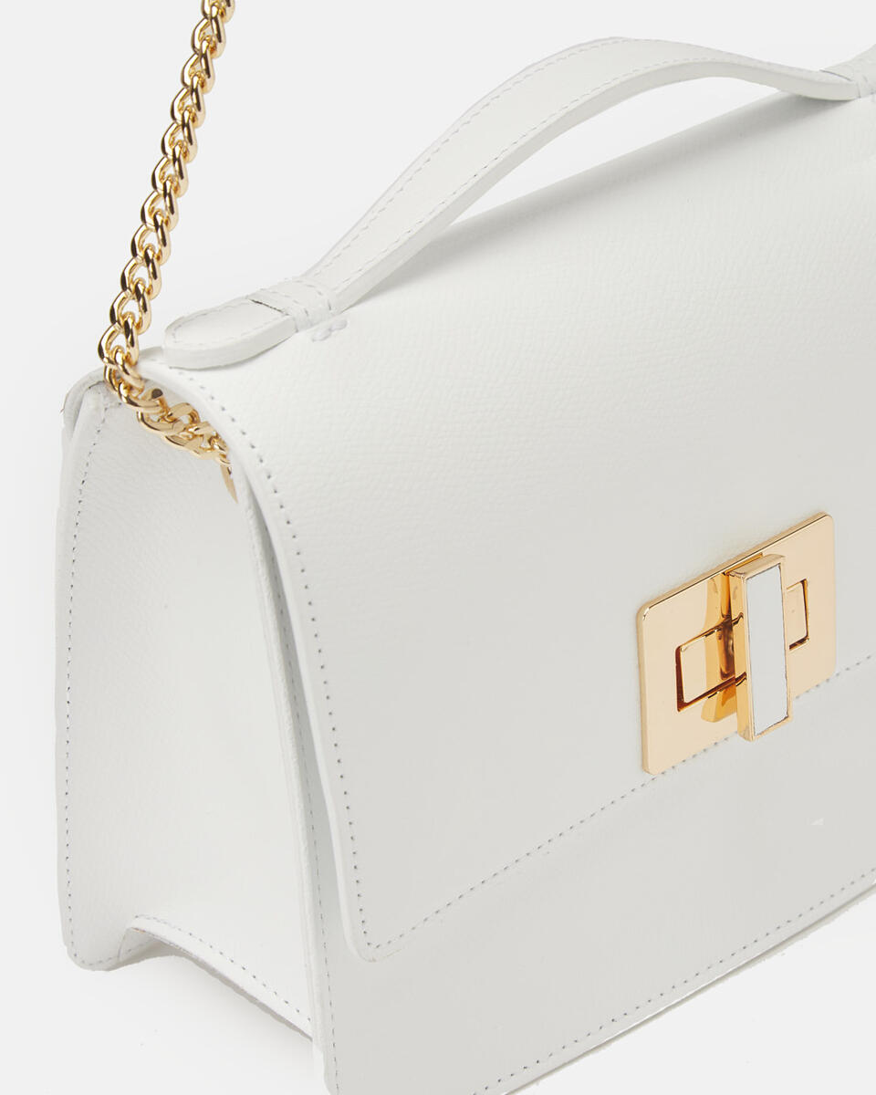 Clutch White  - Clutch Bags - Women's Bags - Bags - Cuoieria Fiorentina