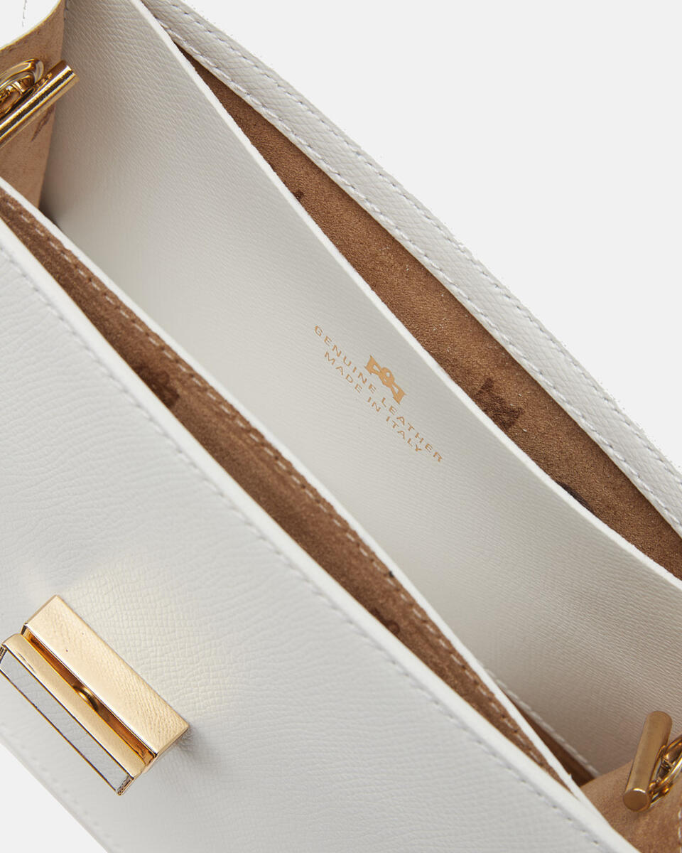 Clutch White  - Clutch Bags - Women's Bags - Bags - Cuoieria Fiorentina