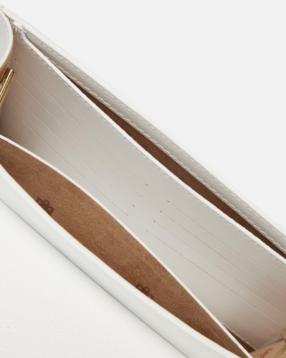 Clutch White  - Clutch Bags - Women's Bags - Bags - Cuoieria Fiorentina