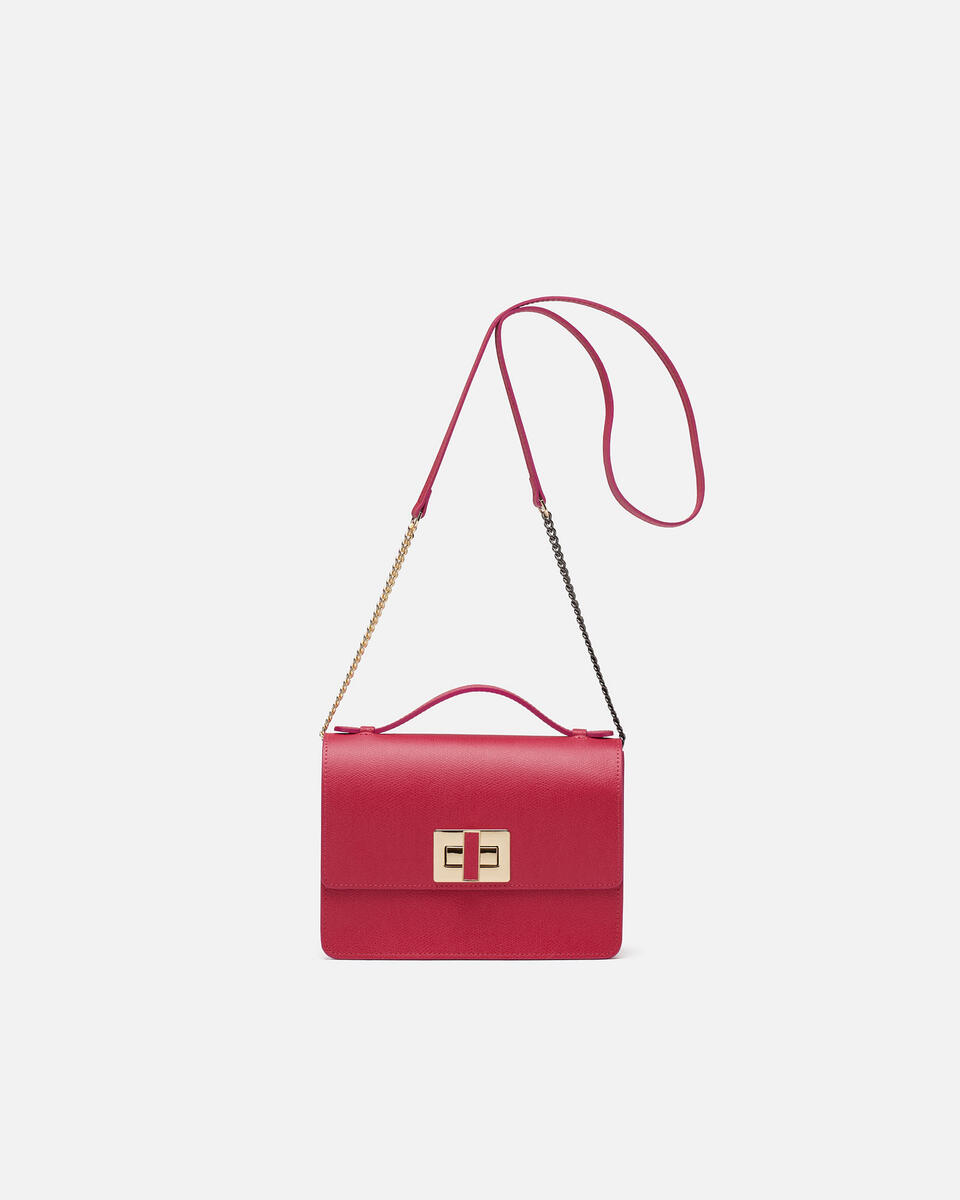 CLUTCH BAG Fuchsia   - Mini Bags - Women's Bags - Bags - Cuoieria Fiorentina