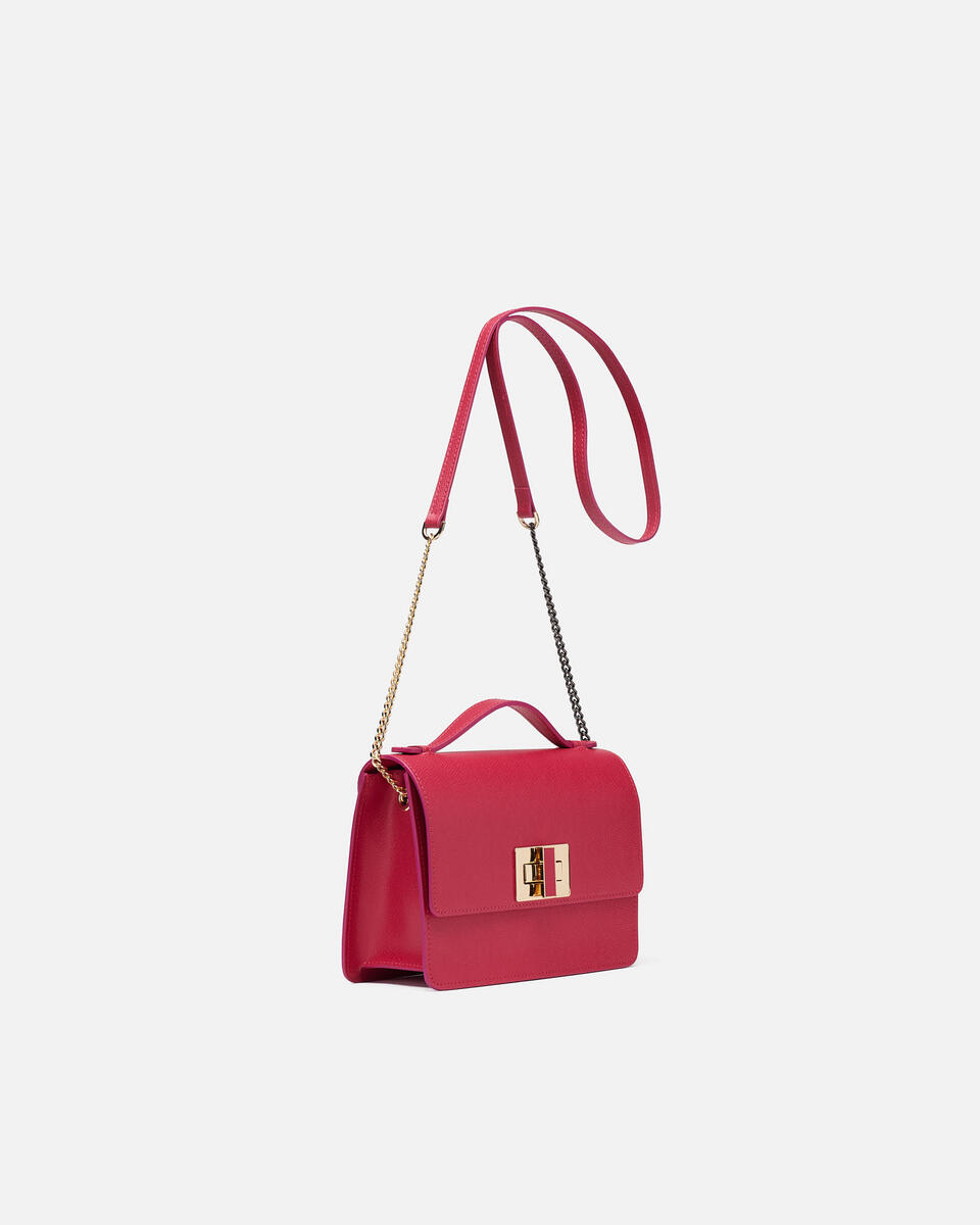 CLUTCH BAG Fuchsia   - Mini Bags - Women's Bags - Bags - Cuoieria Fiorentina