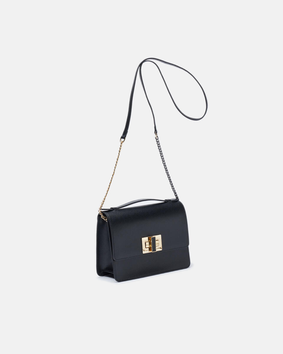 CLUTCH BAG Black  - Mini Bags - Women's Bags - Bags - Cuoieria Fiorentina