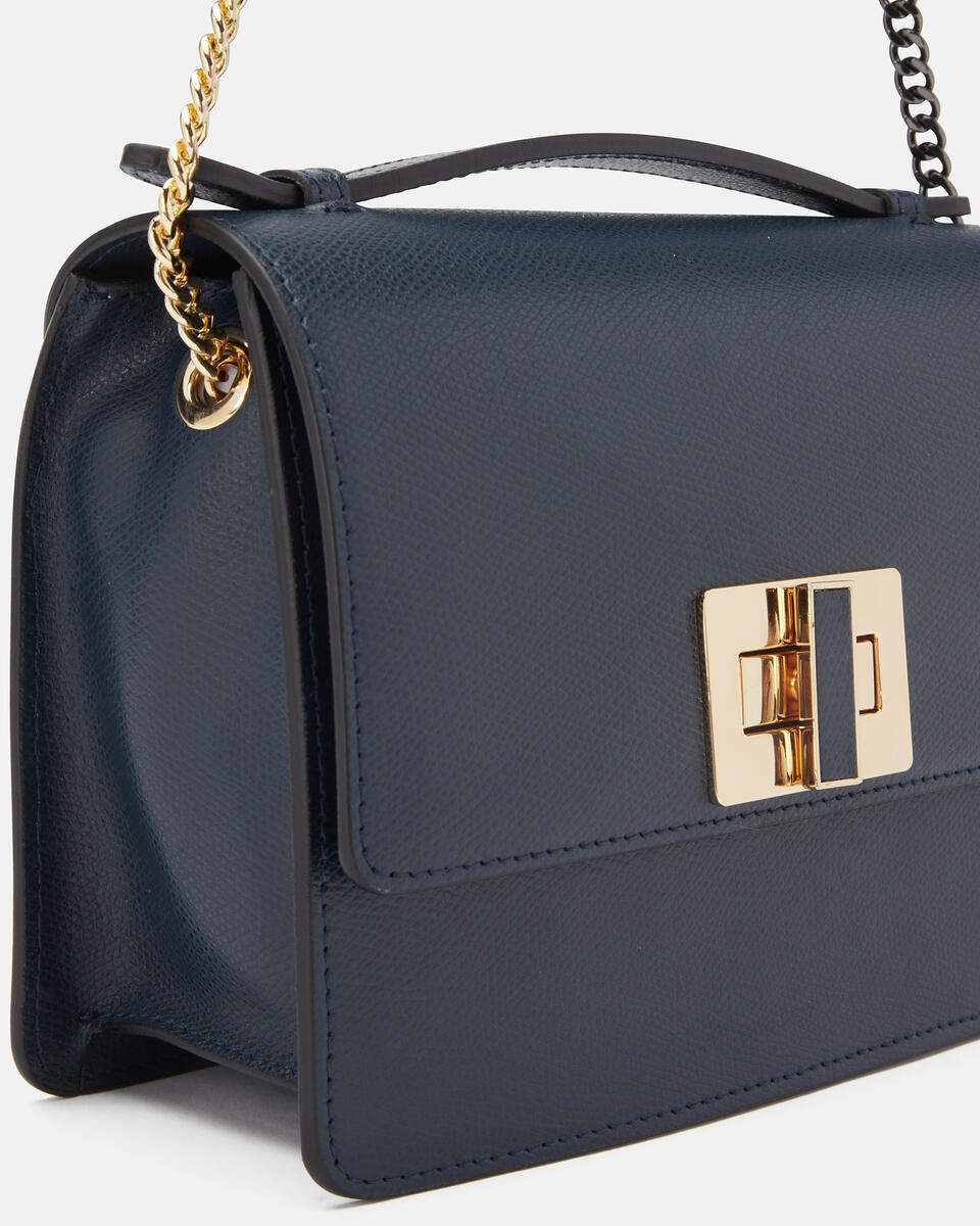 Clutch Navy  - Clutch Bags - Women's Bags - Bags - Cuoieria Fiorentina