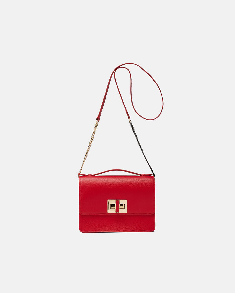 CLUTCH BAG Red  - Mini Bags - Women's Bags - Bags - Cuoieria Fiorentina