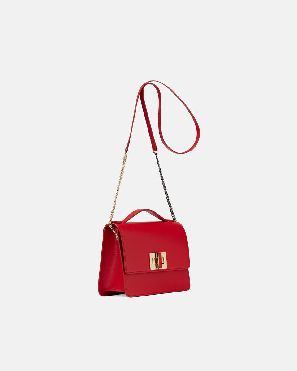 CLUTCH BAG Red  - Mini Bags - Women's Bags - Bags - Cuoieria Fiorentina