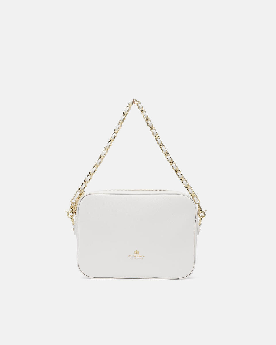 Camera bag White  - Mini Bags - Women's Bags - Bags - Cuoieria Fiorentina