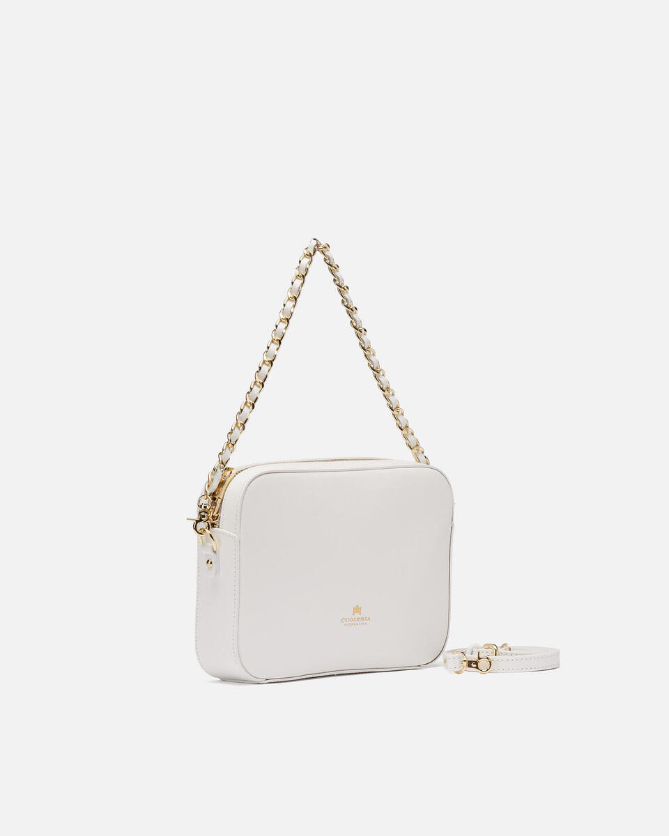 Camera bag White  - Mini Bags - Women's Bags - Bags - Cuoieria Fiorentina