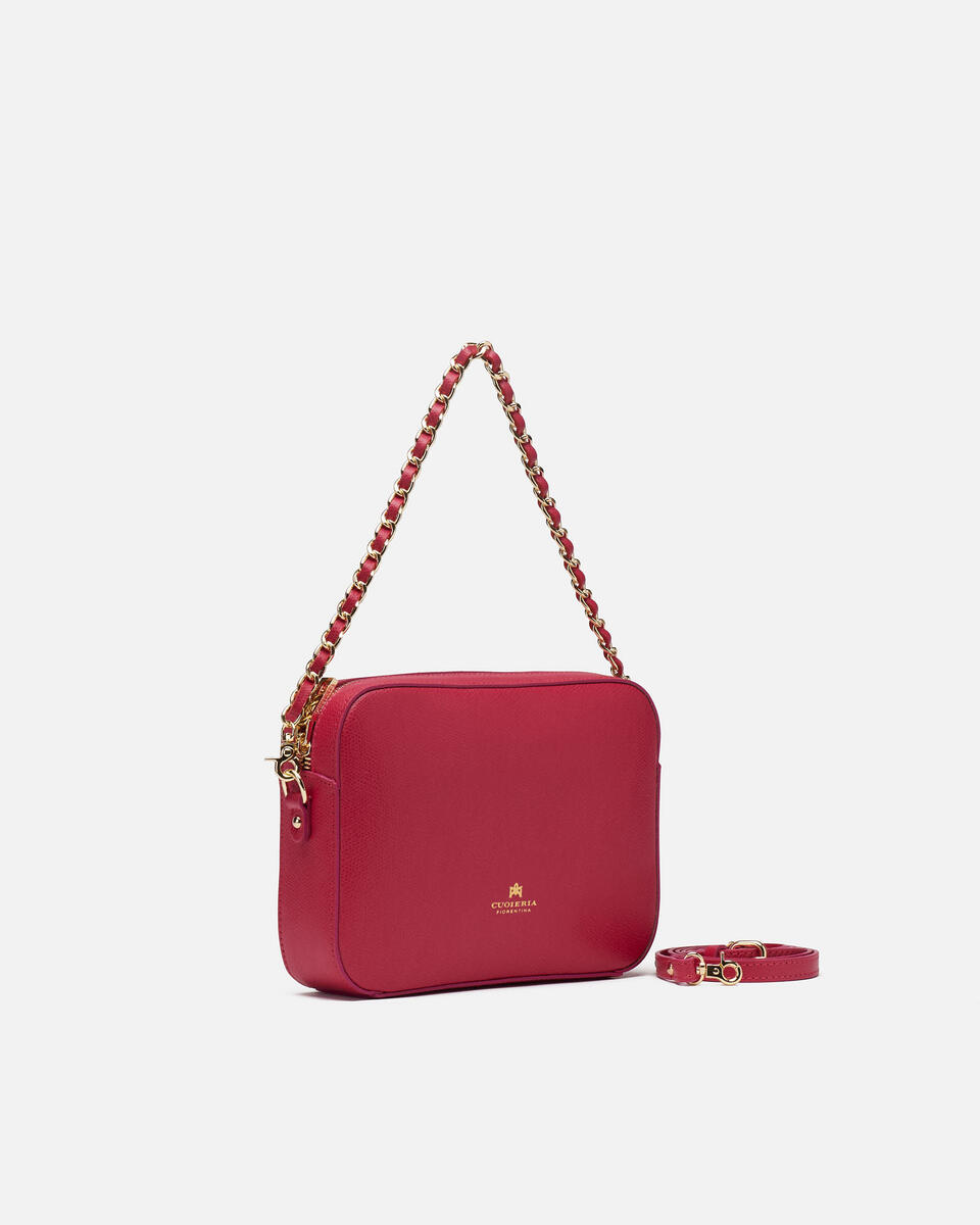 Camera bag Fuchsia   - Mini Bags - Women's Bags - Bags - Cuoieria Fiorentina