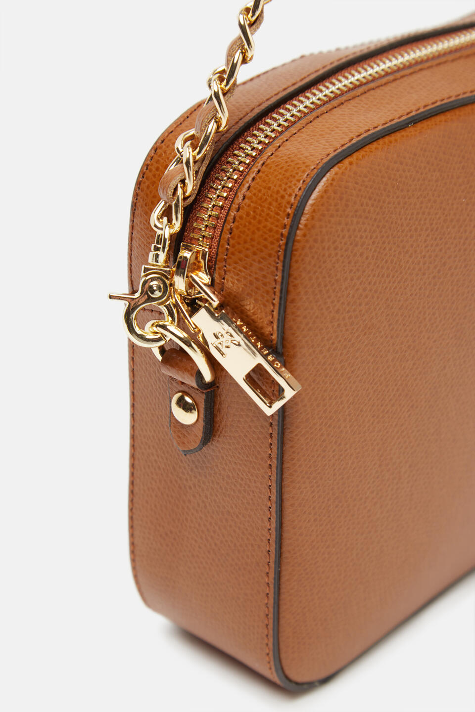 Bella clutch bag con tracolla in pelle e metallo LION  - Tracolla - Borse Donna - Borse - Cuoieria Fiorentina