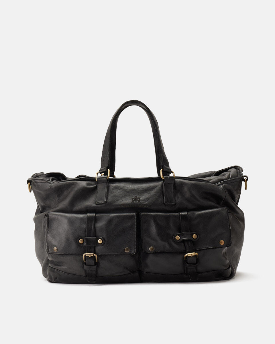 Weekender Borse Uomo Nero