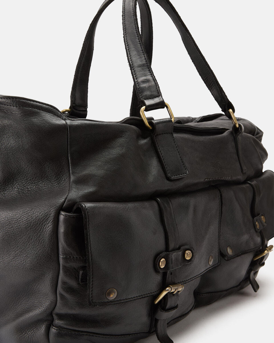 Millennial weekender bag Nero  - Cuoieria Fiorentina